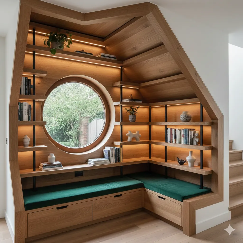 Custom furniture for non-standard spaces